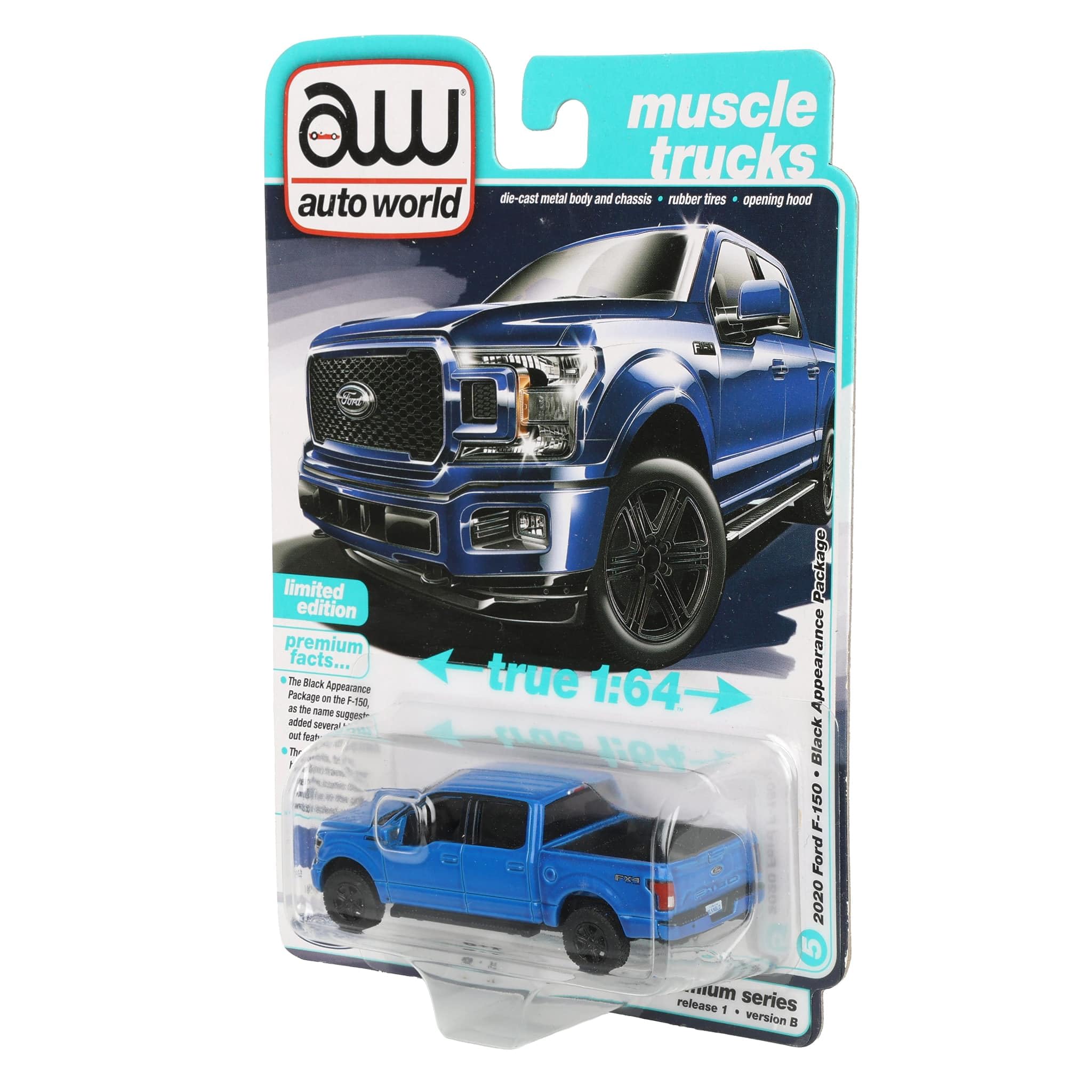 2020 F 150 FX4 Black Appearance Package Pickup Truck Velocity Blue